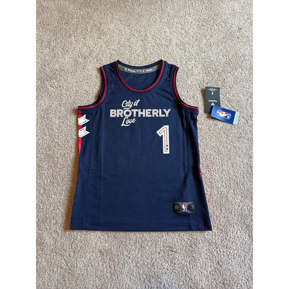 James Harden Philadelphia 76ers Fanatics Youth Jersey Size Small